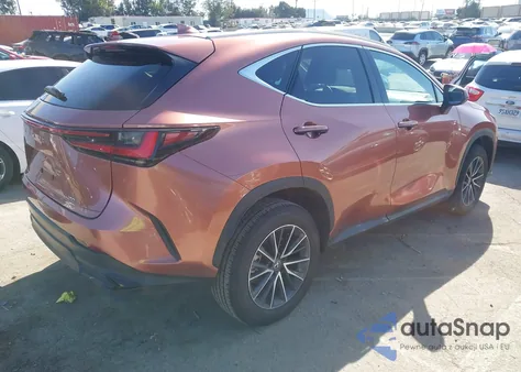 2025 Lexus Nx 250 z USA, uszkodzony, nr VIN 2T2ADCAZ6SC029983